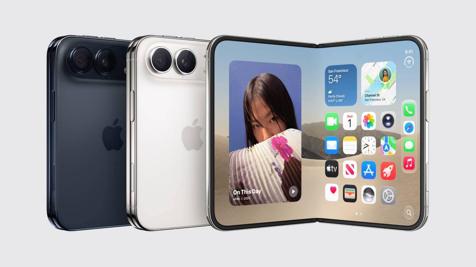 Katlanabilir iPhone Duo, iPhone 18 Pro'nun 10 özelliğinden yoksun: Face ID bile yok