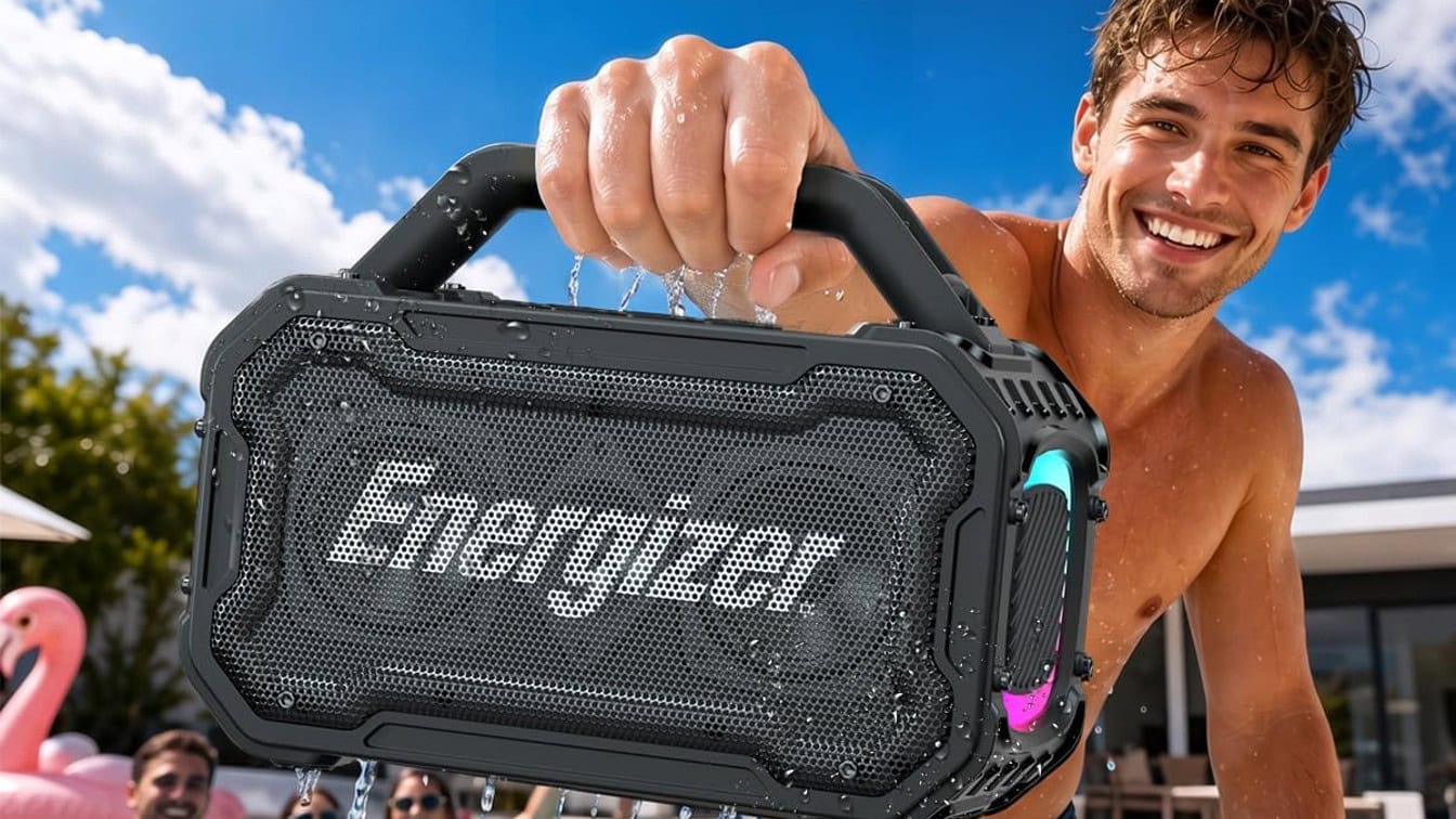 Pahalı rakiplerine meydan okuyor: Energizer'ın 100W taşınabilir hoparlörü 85 dolara indi