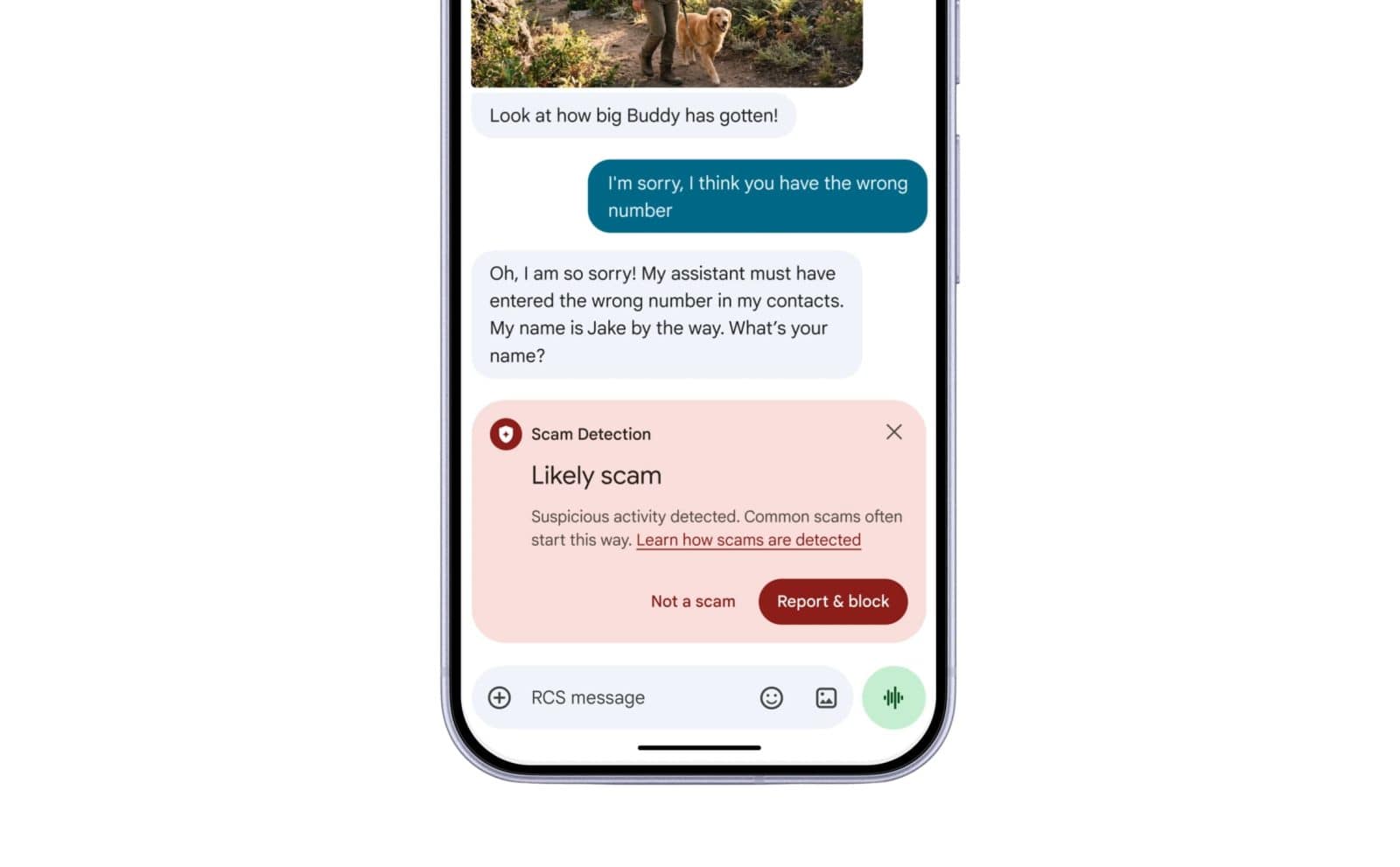 Google, yapay zeka destekli yeni koruma moduyla Mesajlar'daki dolandırıcılık tuzağını bozuyor